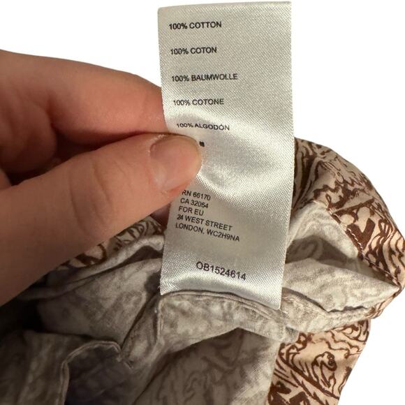 Free People Sophie Off The Shoulder Printed Mini Dress XS - Picture 12 of 12